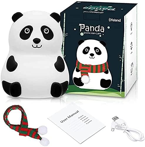 Pand Touch Silicone Lamp, Birthday Gift for Girls and Boys, Panda Light Lamp, Kids Night Light | Gifts for Woman | Valentine Gift