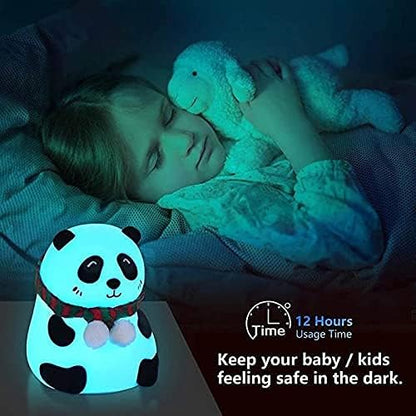 Pand Touch Silicone Lamp, Birthday Gift for Girls and Boys, Panda Light Lamp, Kids Night Light | Gifts for Woman | Valentine Gift
