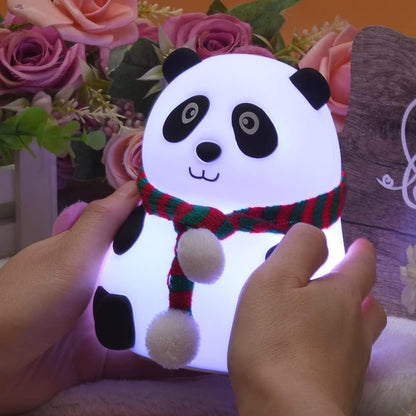 Pand Touch Silicone Lamp, Birthday Gift for Girls and Boys, Panda Light Lamp, Kids Night Light | Gifts for Woman | Valentine Gift