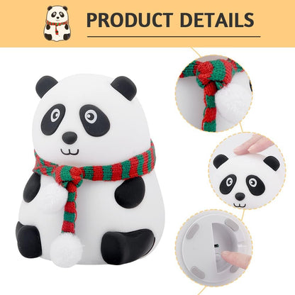 Pand Touch Silicone Lamp, Birthday Gift for Girls and Boys, Panda Light Lamp, Kids Night Light | Gifts for Woman | Valentine Gift